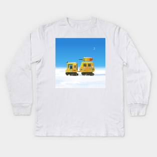 Ice Cream Expedition Kids Long Sleeve T-Shirt